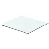 Image de vidaXL Panneau pour étagère Verre transparent 40 x 30 cm