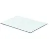 Image de vidaXL Panneau pour étagère Verre transparent 50 x 30 cm
