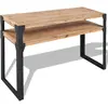 Image de vidaXL Table console Bois d'acacia massif 120 x 40 x 85 cm
