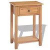 Image de vidaXL Table console 50 x 32 x 75 cm Bois de chêne massif