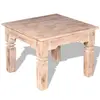 Image de vidaXL Table basse Bois d'acacia 60x60x45 cm