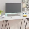 Image de vidaXL Meuble TV/Support pour moniteur 60x25x11 cm verre vert