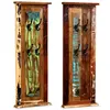 Image de vidaXL Porte-manteau 2 pcs Bois de récupération massif 38x100 cm