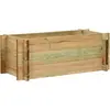 Image de vidaXL Jardinière surélevée pour légumes Bois de pin imprégné 80 cm