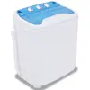 Image de vidaXL Mini machine à laver à deux cuves 5,6 kg