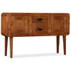 Image de vidaXL Buffet Bois massif avec finition miel 120x30x75 cm