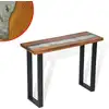 Image de vidaXL Table console Teck 100 x 35 x 75 cm