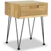 Image de vidaXL Table de chevet 40x30x50 cm Teck