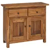 Image de vidaXL Buffet bois d'acajou massif 75x30x65 cm