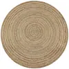 Image de vidaXL Tapis Jute tressé 150 cm rond