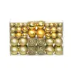 Image de vidaXL Ensemble de boules de Noël 100 pcs 3/4/6 cm Doré