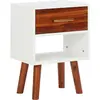 Image de vidaXL Table de chevet Bois d'acacia massif 40x30x57 cm
