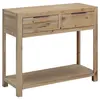 Image de vidaXL Table console 82x33x73 cm Bois d'acacia massif