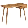 Image de vidaXL Table à écrire Bois d'acacia massif 110 x 50 x 76 cm