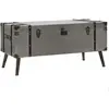 Image de vidaXL Table basse MDF et aluminium 102x51x47,5 cm