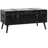 Image de vidaXL Table basse MDF et acier 102x51x48 cm