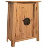 Image de vidaXL Armoire latérale de salle de bain Pin massif 59x32x80 cm