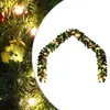 Image de vidaXL Guirlande de Noël décorée avec boules et lumières LED 20 m