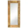 Image de vidaXL Miroir Bois massif de manguier 50 x 110 cm