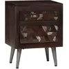 Image de vidaXL Table de chevet Bois de récupération solide 40 x 30 x 50 cm