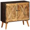 Image de vidaXL Buffet Bois de manguier massif 85x30x75 cm