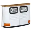 Image de vidaXL Buffet Bois de manguier massif Forme de camion Blanc