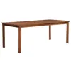 Image de vidaXL Table de jardin 200x100x74 cm Bois d'acacia massif