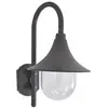 Image de vidaXL Applique Murale de Jardin E27 42 cm Aluminium Bronze Lampe Éclairage