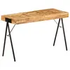 Image de vidaXL Table à écrire Bois de manguier massif 118 x 50 x 75 cm