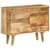 Image de vidaXL Buffet Bois massif de manguier 90x30x69 cm