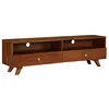Image de vidaXL Meuble TV Bois de récupération solide 140x30x40 cm