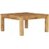 Image de vidaXL Table basse 80x80x40 cm Bois de manguier massif
