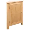 Image de vidaXL Armoire d'angle 59 x 45 x 80 cm Bois de chêne massif
