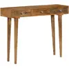 Image de vidaXL Table console Bois de manguier massif 102x30x79 cm