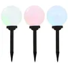 Image de vidaXL LED-solarlampen rond 20 cm RGB 3 st