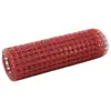 Image de vidaXL Grillage Acier avec revêtement en PVC 25x0,5 m Rouge