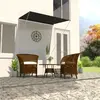Image de vidaXL Auvent rétractable 150x150 cm Anthracite