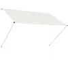 Image de vidaXL Auvent rétractable 200x150 cm Crème
