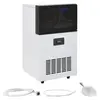 Image de vidaXL Appareil à glaçons Noir 45 kg / 24 h