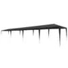 Image de vidaXL Tente de réception 3x12 m PE Anthracite