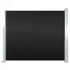 Image de vidaXL Auvent latéral rétractable 120 x 300 cm Noir