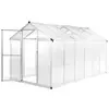 Image de vidaXL Serre Aluminium 362x190x195 cm 13,41 m³