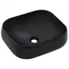 Image de vidaXL Lavabo 44,5 x 39,5 x 14,5 cm Céramique Noir