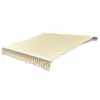 Image de vidaXL Auvent pliable manuel 300 cm Jaune/blanc