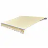 Image de vidaXL Auvent pliable motorisé 400 cm Jaune/blanc