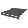 Image de vidaXL Auvent Pliable Motorisé 400 cm Anthracite Marquise Protection Solaire