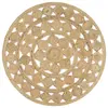 Image de vidaXL Tapis fait à la main Jute tressée 120 cm