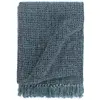 Image de vidaXL Couverture en coton 125 x 150 cm Bleu indigo