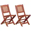 Image de vidaXL Chaises à manger pour enfants lot de 2 Bois d'eucalyptus