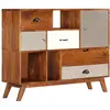 Image de vidaXL Buffet 115x35x86 cm Bois solide d'acacia